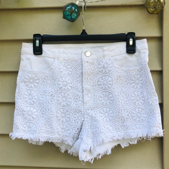 H&M Pants - High Waisted Jean Shorts